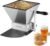 VEVOR Manual Grain Mill, Homebrew Malt Grinder, Adjustable Barley Mill Crusher for Wheat Beer Brewing – with 2 Stainless Steel Rollers, 1.06 Gallon Hopper & Metal Base Plate