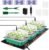 3-Pack Seed Starter Trays with Heat Mat, Seed Starter Kit with Grow Lights, 36 Large Cells Seed Germination Kit with Adjustable Humidity Vents for Indoor Plants Seeds Starting, Ideal Gardening Gifts