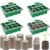 Seed Starter Tray with Peat Pellets, Green Seeding Starter Trays for Plants