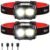 Blukar LED Headlamp Rechargeable, 2000L Super Bright Headlight Flashlight