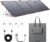 ZOUPW 480W Bifacial Portable Solar Panel N-Type 16BB for Power Station