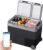 Car Refrigerator, 61QT(58L) Dual Zone Car Fridge Portable Freezer Compressor Electric Cooler, Portable Refrigerator, Rapid Freezing, -4°f to 68°f, 12/24V Can Internal Battery (Not Included) LCD Built-