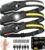 Rechargeable Headlamp 3PCS, 230° LED Head Lamp, Head Lights for Forehead