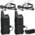 Retevis RT22 Walkie Talkies Long Range Rechargeable with Earpiece (2 Pack)
