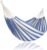 SUNCREAT Long Replacement Hammock Two Person for Stand, Blue White Stripes