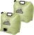 Camping Water Container 2 Gallon Collapsible Water Jug with Spout – Reusable Plastic Flasks, Foldable Empty Gallon Jug for Water Storage, Water Bag for Outdoor Hiking Emergency Prep (2 Pack)