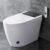 Smart Toilet with Bidet Built in, One-Piece Elongated Toilet, Auto Open/Close Lid, Heated Seat, Dual Flush & Foot Sensor, Tankless, Warm Water & Dryer, Night Light, Modern Bathroom Comfort, 1000g MaP