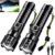 AKNEAR Rechargeable LED Flashlight High Lumens Super Bright