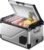 BODEGA Portable 12V Car Refrigerator 47QT Stainless Steel Fridge