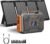 Portable Solar Generator 300W Portable Power Station with 60W Solar Panel