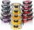 Razab 30 PC Glass Food Storage Containers with Lids – Reusable Glass Meal Prep Containers for Lunch and Leftovers – Airtight & Leakproof Snap Locking Lids – Oven, Freezer, Microwave, Dishwasher Safe