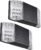 TORCHSTAR 2-Pack LED Emergency Lighting with Battery Backup Black