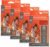 SOL 90% Heat Reflective Emergency Blanket, Orange, 56″ x 84″, 4 Pack