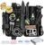 Angieast Survival Kit 35 in 1, First Aid Kit, Survival Gear, Survival Tool Gifts for Men Boyfriend Him Husband Fathers Day Camping, Hiking, Hunting, Fishing