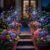 Solar Garden Lights Outdoor 4Pack,Multicolor Solar Firework Lights