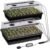 Patigrow 120-Cell Self-Watering Seed Starter Tray with Grow Light, Seed Starter Kit with 4.07” Humidity Dome, Indoor Seedling Starter Tray, Seed Starting Trays for Plant Germination, Seeds Growing