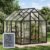 6×8 FT Greenhouse with Hygrometer, Windproof Warm Plant Green Houses