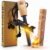Ferro Rod Fire Starter Kit with Fatwood Tinder Stick – 3/8″ Thick Ferrocerium Flint and Steel Fire Starter, Multi-Tool Striker & Pouch – Survival Fire Steel for Camping, Bushcraft & Emergency